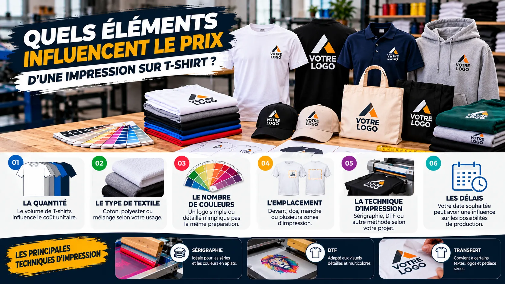 prix d’une impression sur T-shirt au Maroc