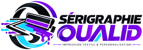 Logo Oualid Sérigraphie – impression textile et personnalisation