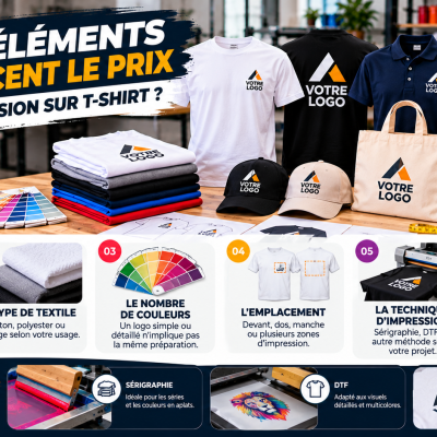 prix d’une impression sur T-shirt au Maroc